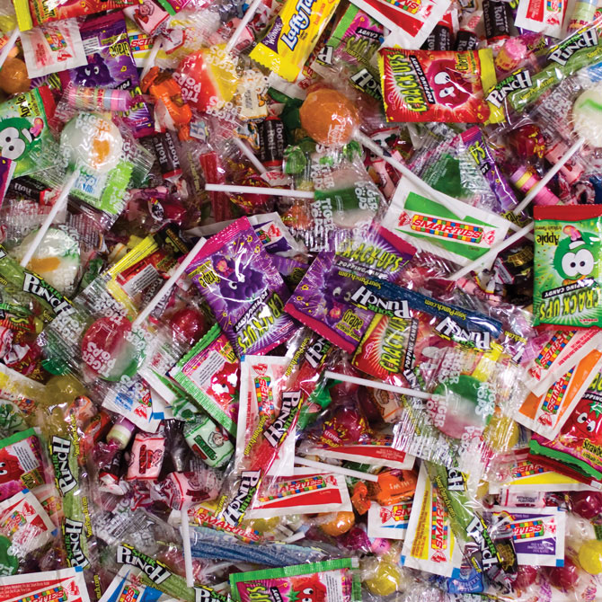 【4CD】EYEDEA 関連セット（E&A, FACE CANDY） ICEE Spray & Squeeze Shipper – Koko's Confectionery