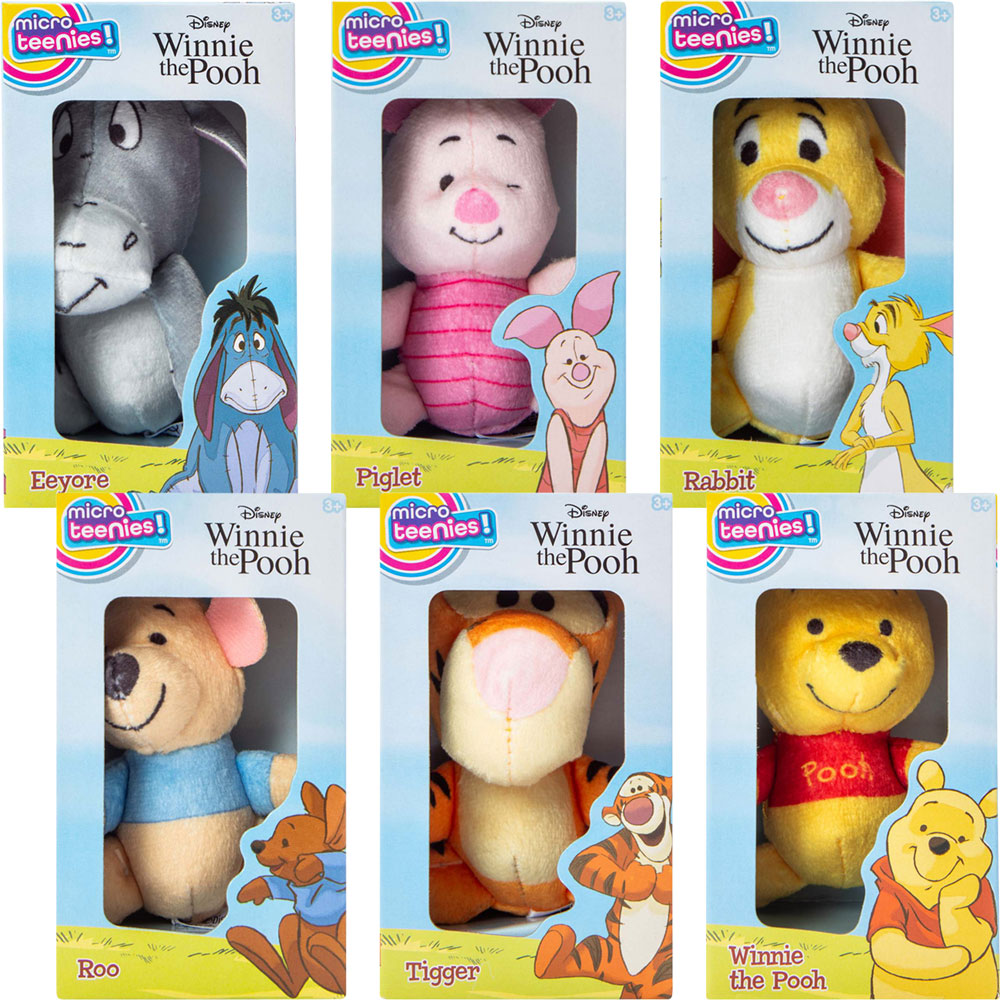 Micro Teenie Disney Pooh Boxed Plush | A&A Global Industries