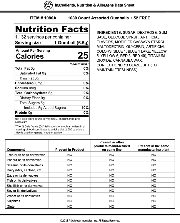 M&M's Peanut - Case  A&A Global Industries