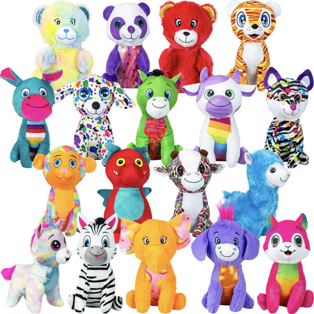 Small Generic Plush Kit 108 pcs | A&A Global Industries