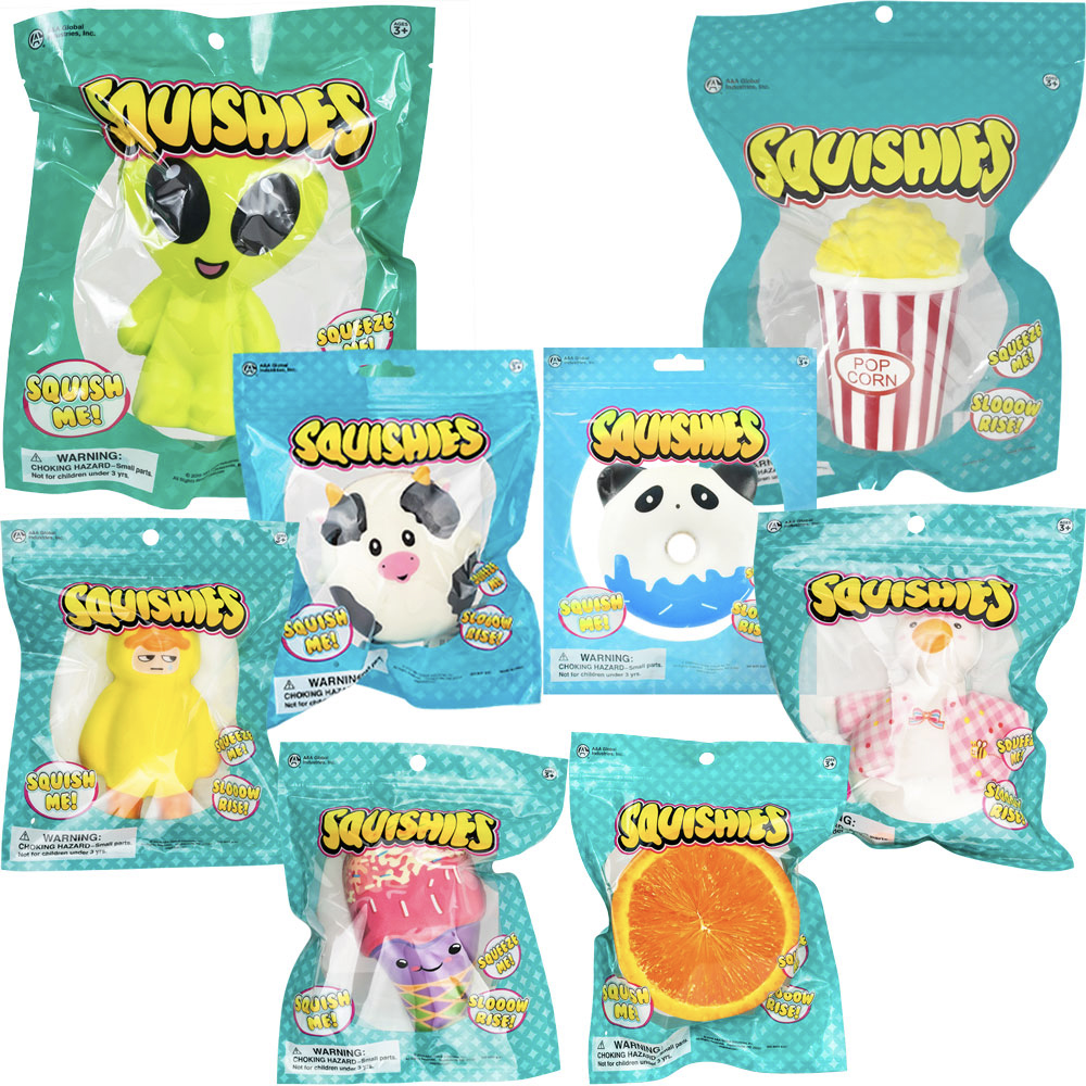 Squishy Slow Rise Foam Kit 72pcs A&A Global Industries