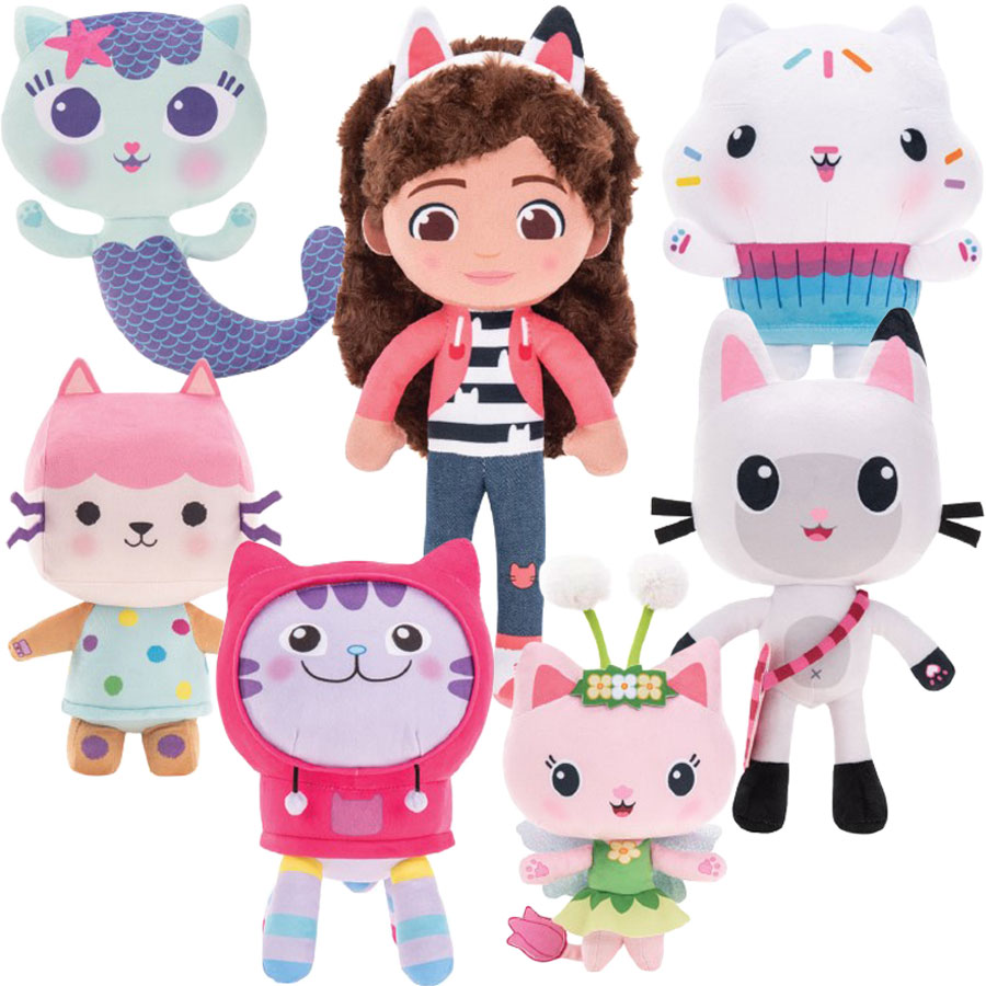 Buy Gabby's Dollhouse Basic Plush Assorted Online at ELC Official Store