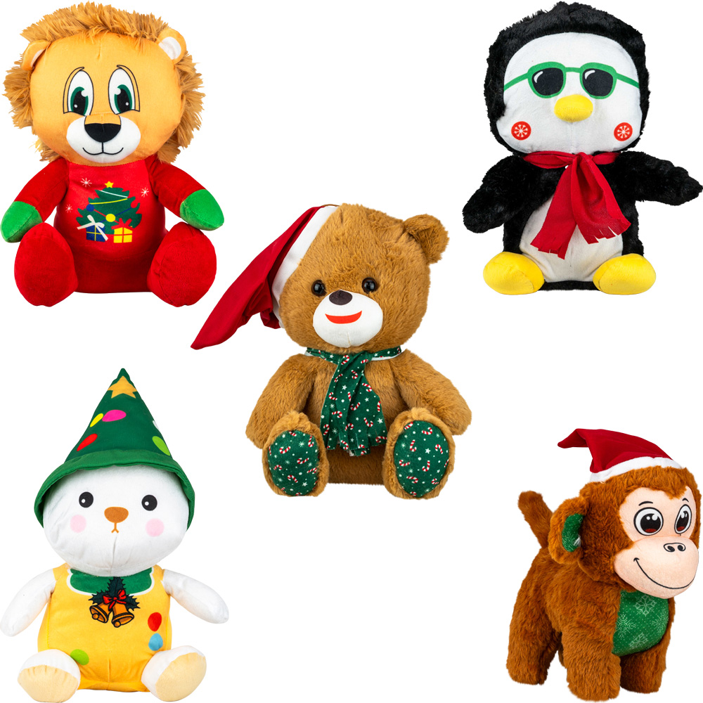 Jumbo 100% Generic 12in-15in Christmas Plush Kit | A&A Global