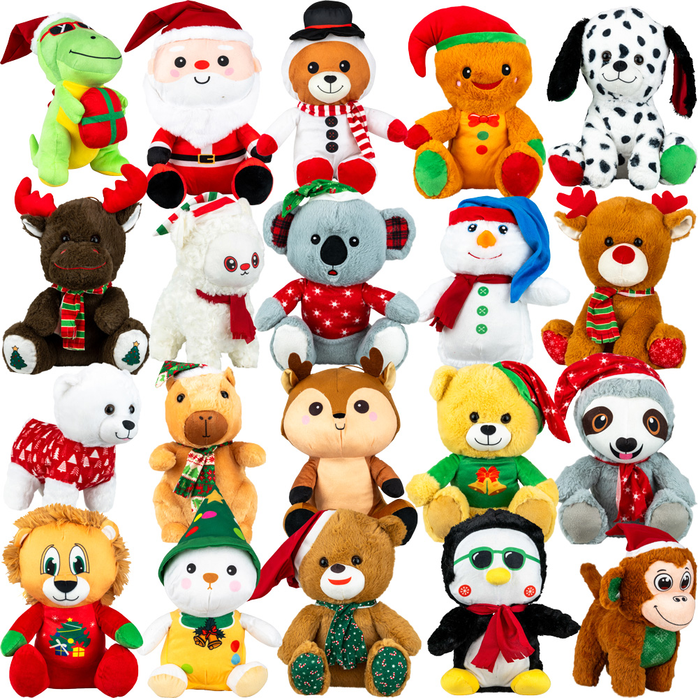 Jumbo 100% Generic 12in-15in Christmas Plush Kit | A&A Global