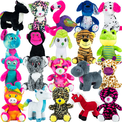 Jumbo Generic Plush 12in 14in Mix | A&A Global Industries