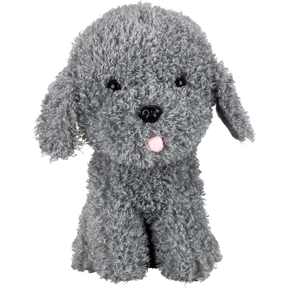 Jumbo Fluffy Poodle 14in Plush Asst | A&A Global Industries