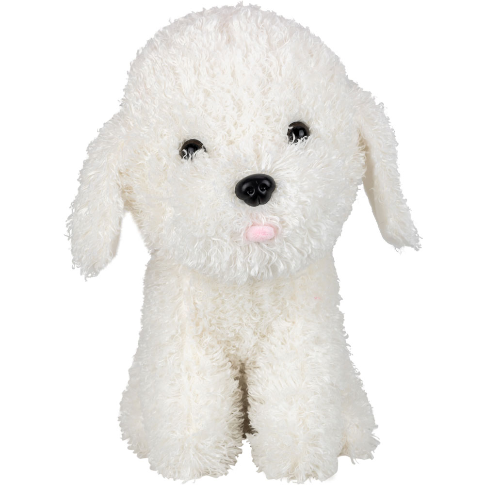 Jumbo Fluffy Poodle 14in Plush Asst | A&A Global Industries