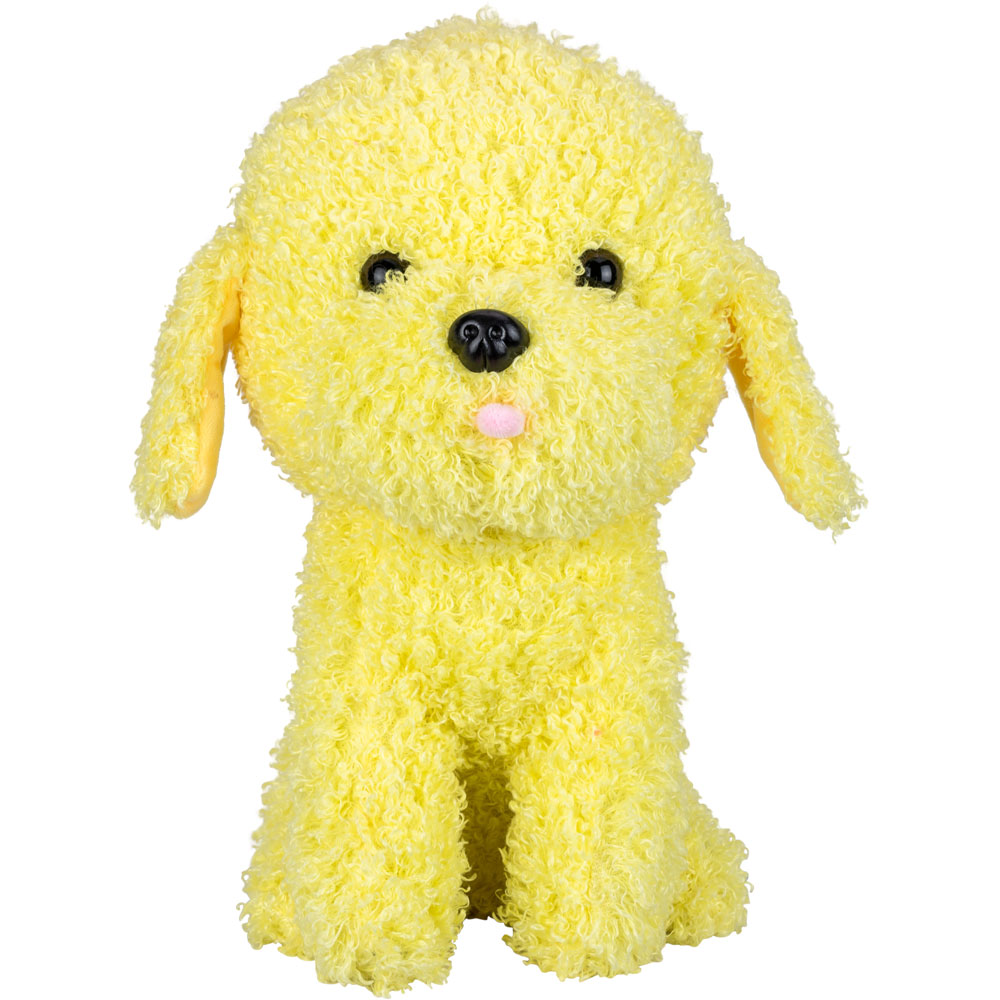 Jumbo Fluffy Poodle 14in Plush Asst | A&A Global Industries