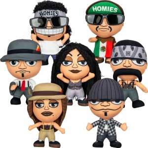 Homies 10In Assorted Plush - Main Small Pic - AA-Global - 3LHOMIE