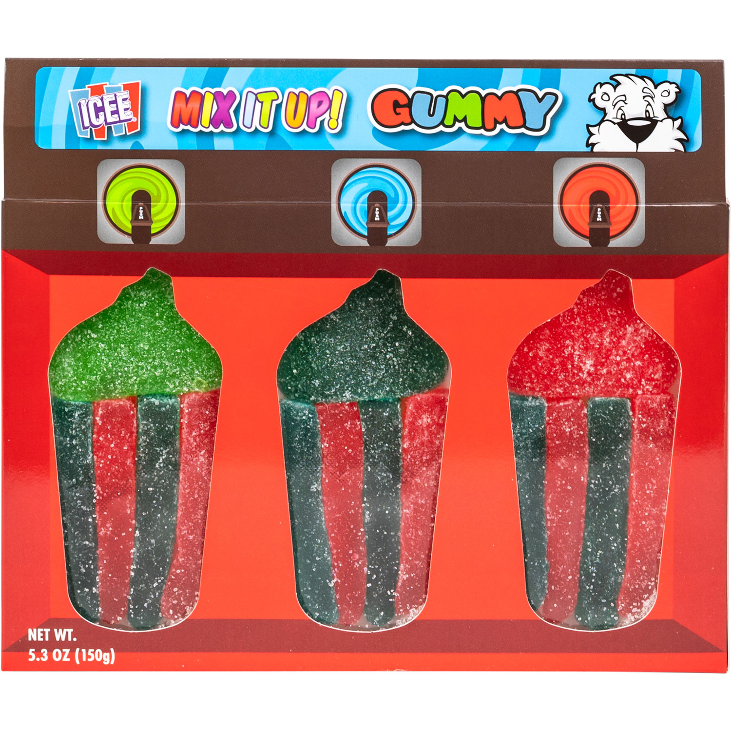 ICEE Mix It Up Giant Gummy Set 12ct | A&A Global Industries