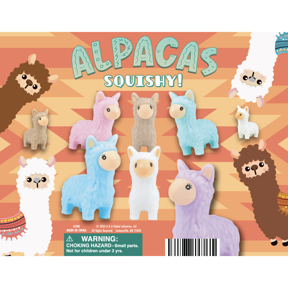 Alpaca squishies bee