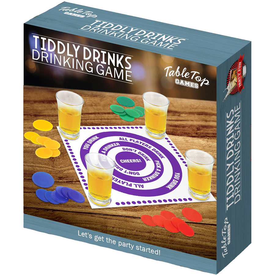 Tiddly Drinks Drinking Game | A&A Global Industries