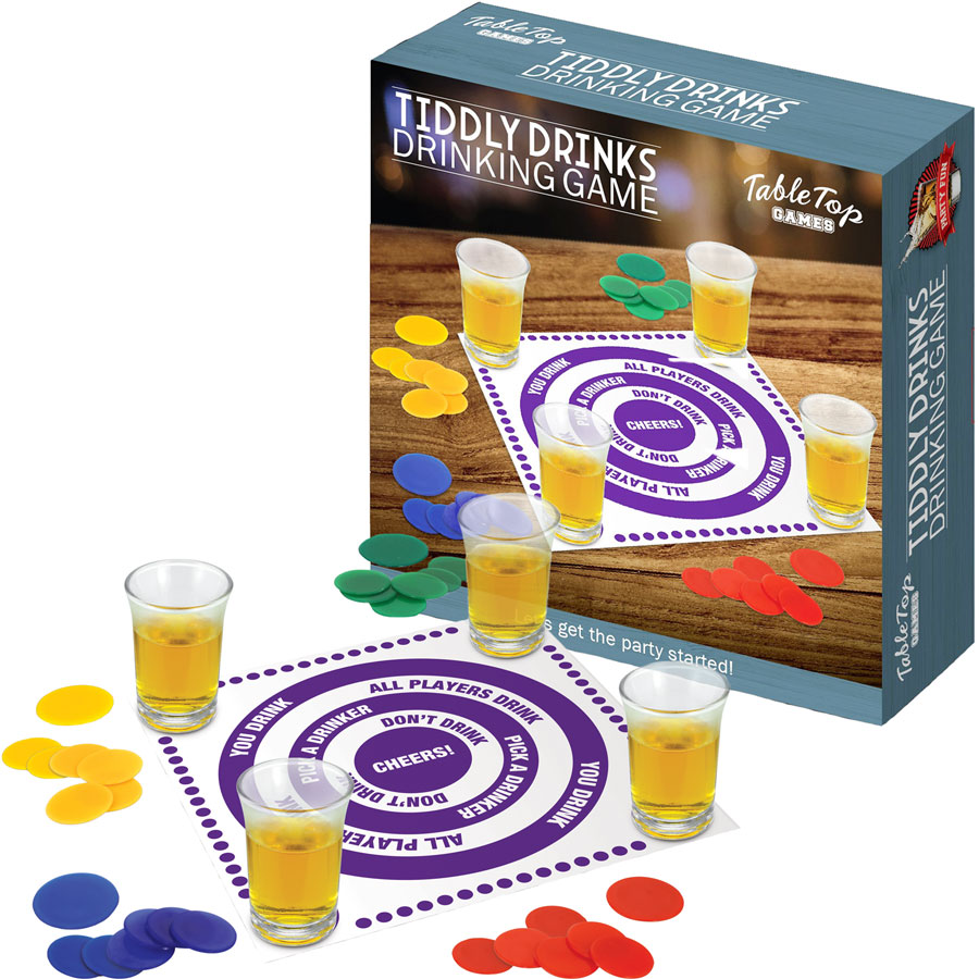 Tiddly Drinks Drinking Game | A&A Global Industries