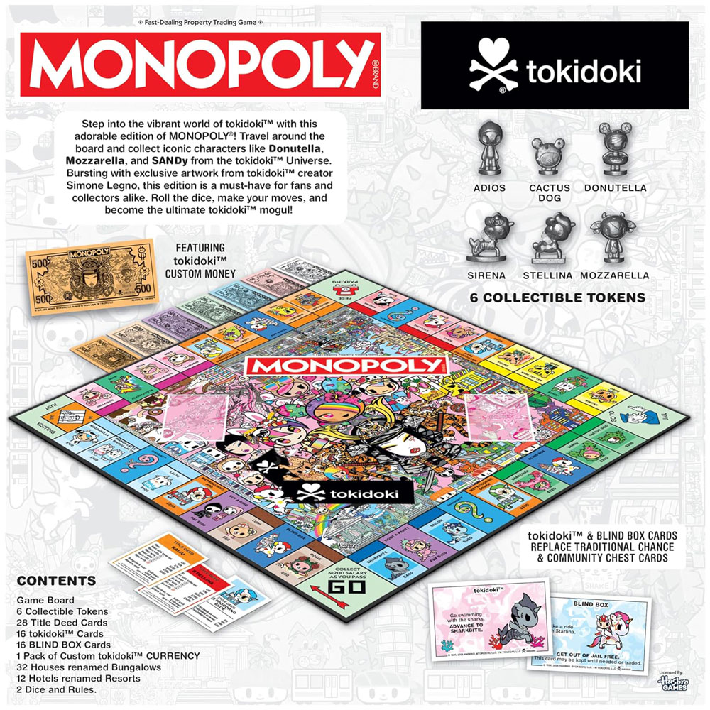 Tokidoki Monopoly | A&A Global Industries