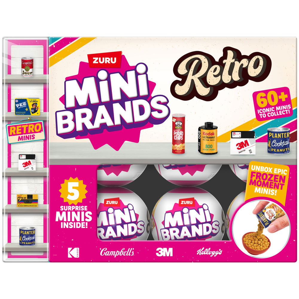 ZURU 5 Surprise Mini Retro Brands | A&A Global Industries ZURU 5 Surprise Mini Retro Brands | A&A Global Industries