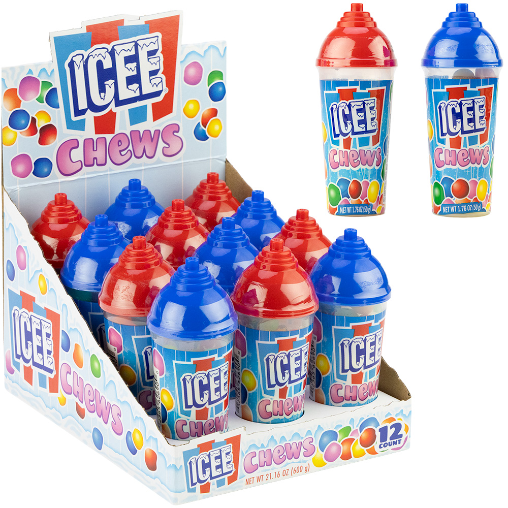 【heres】ICE BANGLE101 ICEE Chews Cup 12 count | A&A Global Industries
