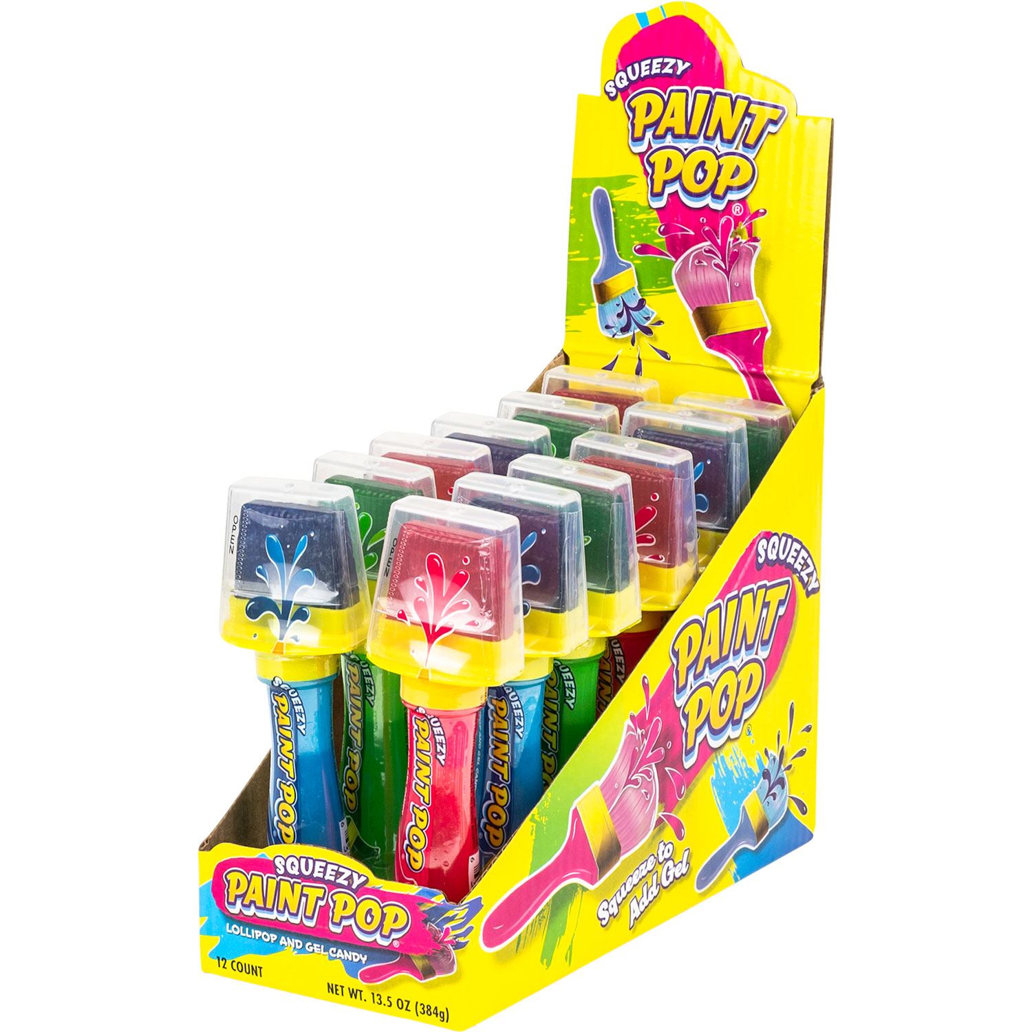 Squeezy Paint Pop 12ct | A&A Global Industries Squeezy Paint Pop 12ct | A&A Global Industries