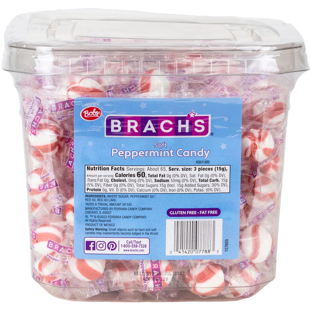 Brach'S-Star Brites Peppermint Candy 36 Oz - Pomai Kulolo