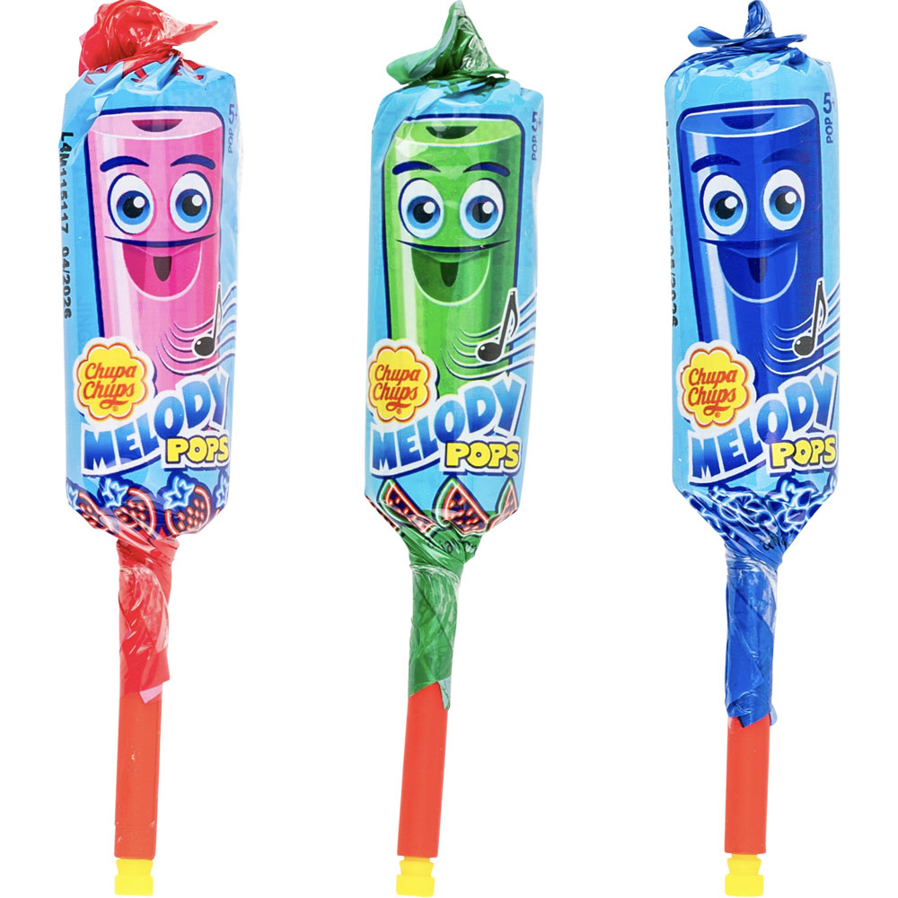 Chupa Chups Melody Pops 3 Flavors | A&A Global Industries