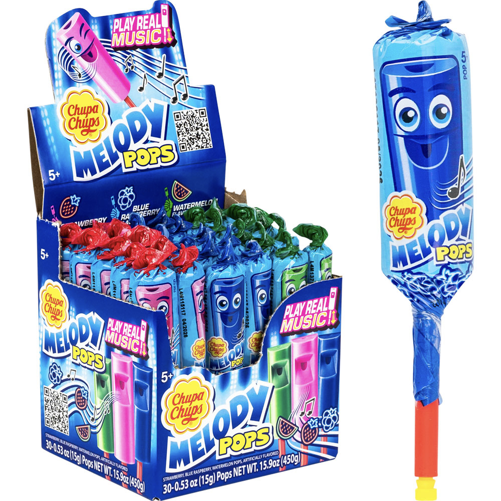 Chupa Chups Melody Pops 3 Flavors | A&A Global Industries