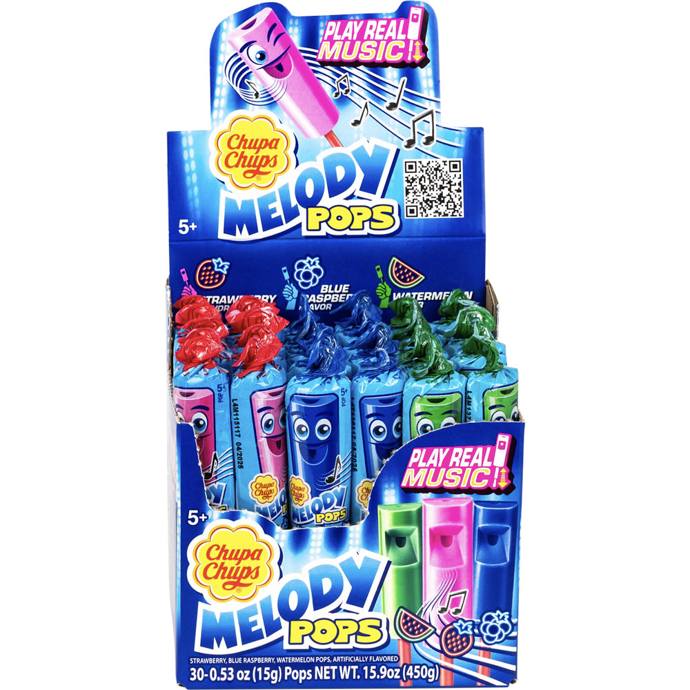 Chupa Chups Melody Pops 3 Flavors | A&A Global Industries