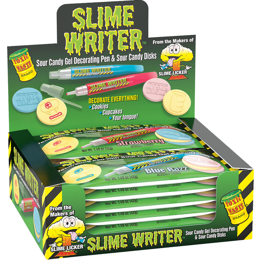 Toxic Waste Slime Gel Pen Sour Candy