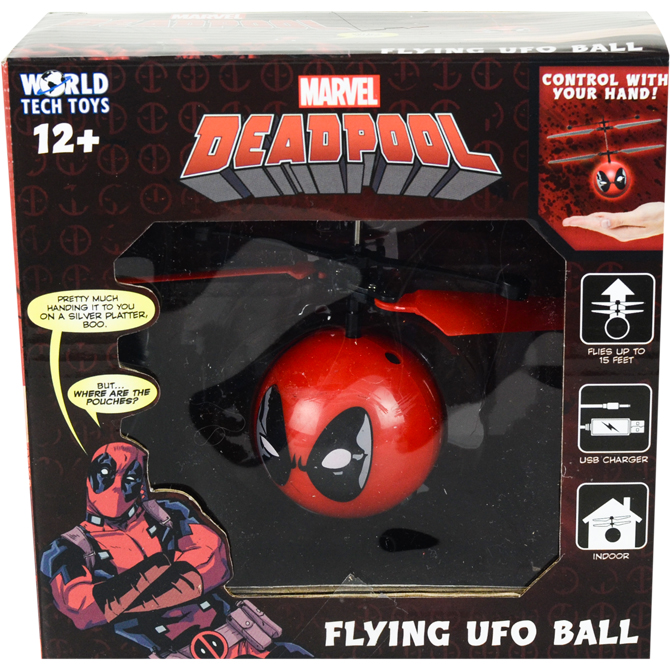 Wholesale UFO Marvel Deadpool Ball Helicopter- 6