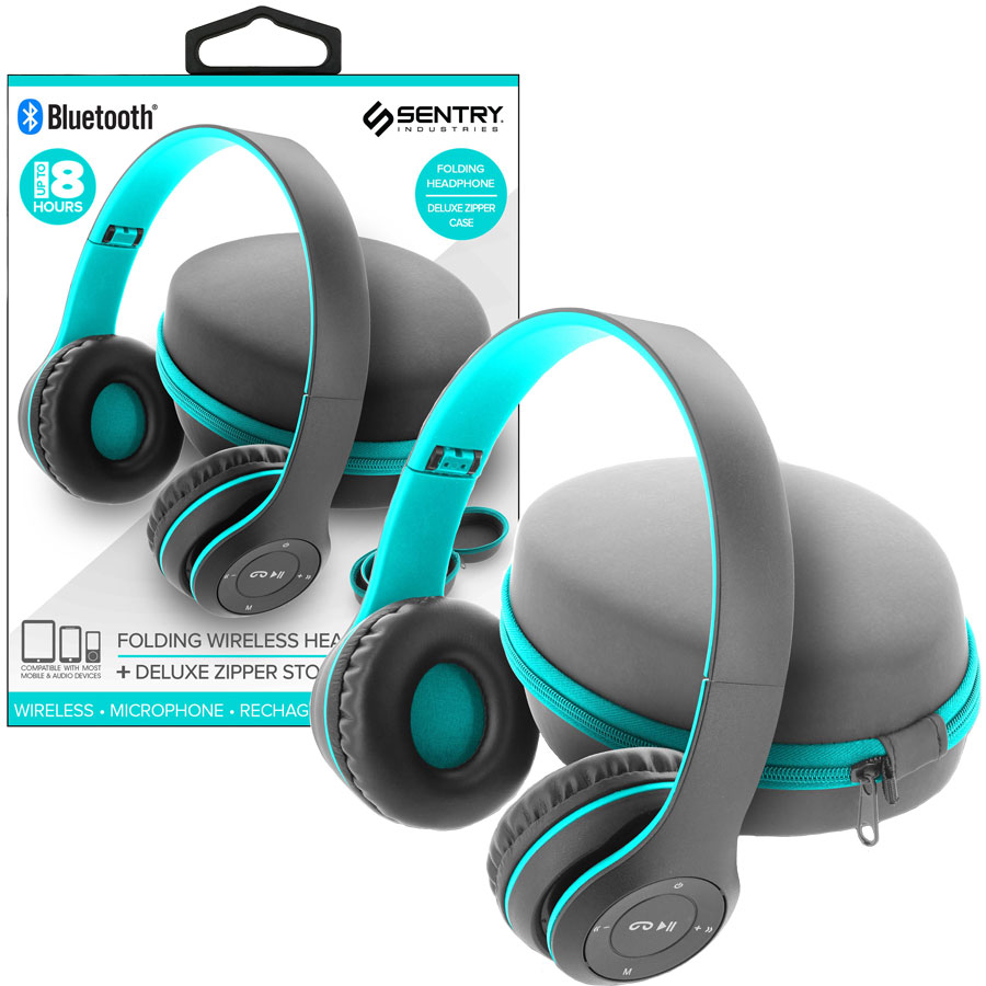 Foldable Wireless Bluetooth Headset