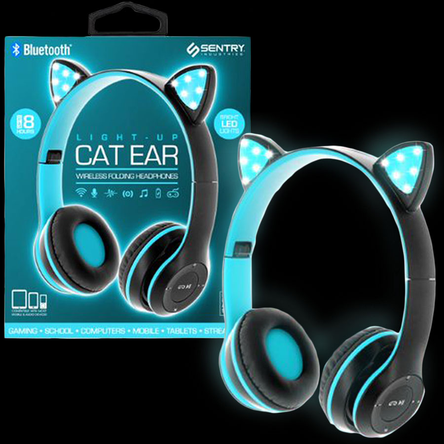 Wireless Headset Cat Ear Led Headphones P47M Headphone Headset