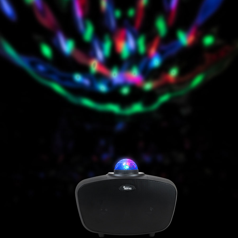 Vivitar Light-Up Disco Karaoke Bluetooth Speaker with Dual