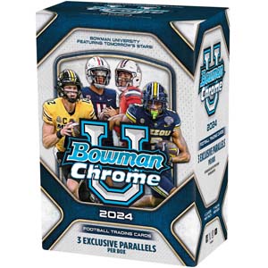 Bowman Chrome University Football 2024 - Football Trading Cards - AA-Global - FB1084