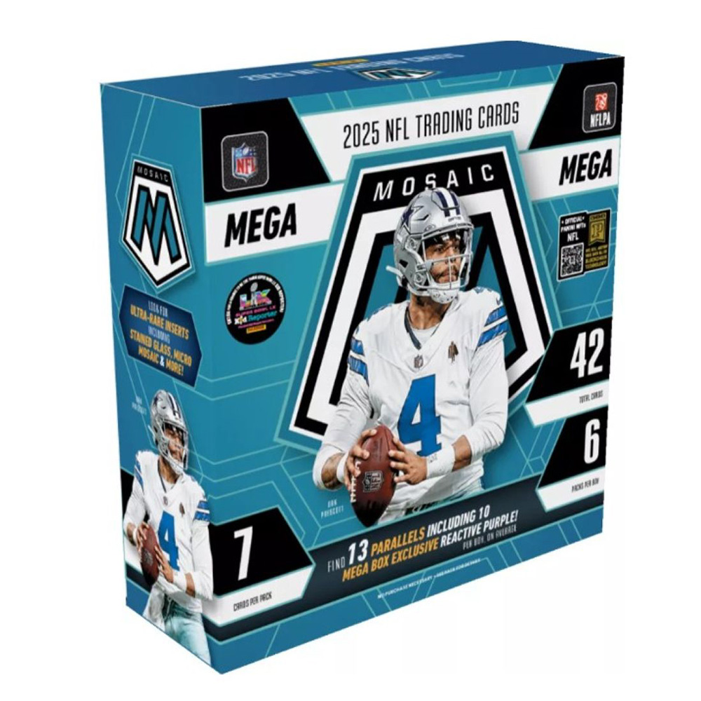 Panini Mosaic Football Cards Mega Box 2025 | A&A Global Industries