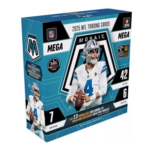 Panini Mosaic Football Cards Mega Box 2025 | A&A Global Industries