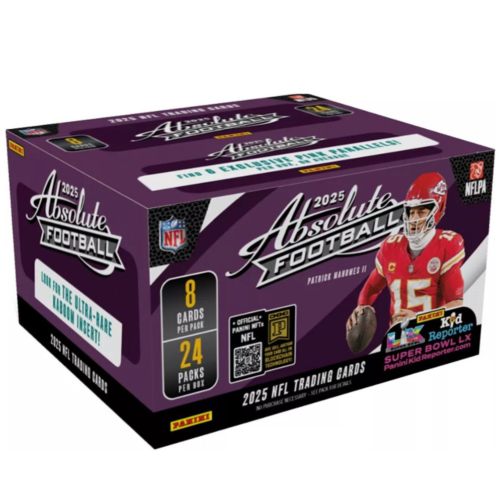 Panini Absolute Football Cards Retail Box 2025 | A&A Global Industries