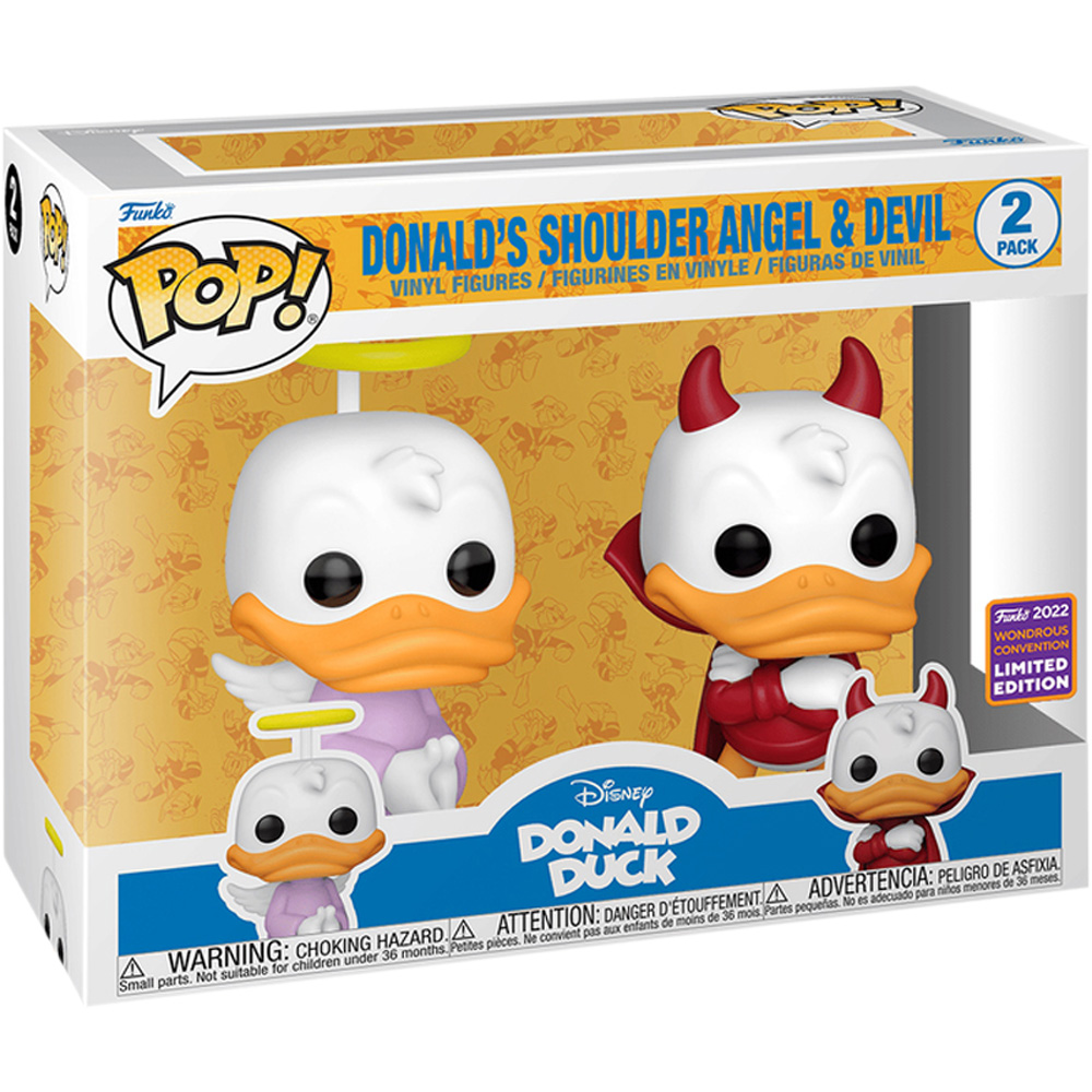 Donald Shoulder Angel Devil POP | A&A Global Industries