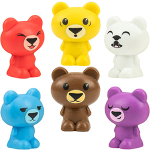 Grin and Bear it Figures in 1.1 in Capsules (250 pcs)