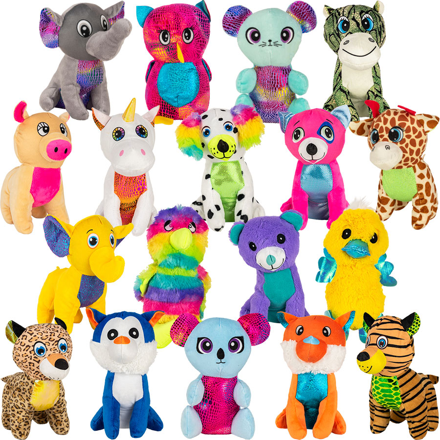 Small Generic Plush Kit 108 pcs A A Global Industries