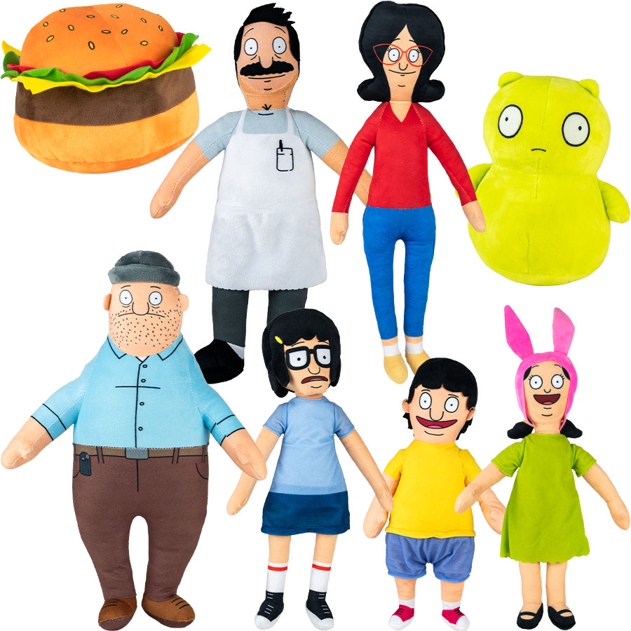 Bob s Burgers Plush 7in 16inin Asst A A Global Industries