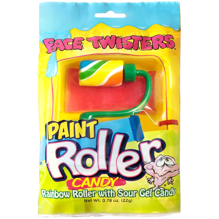 Face Twisters Paint Roller Candy | A&A Global Industries