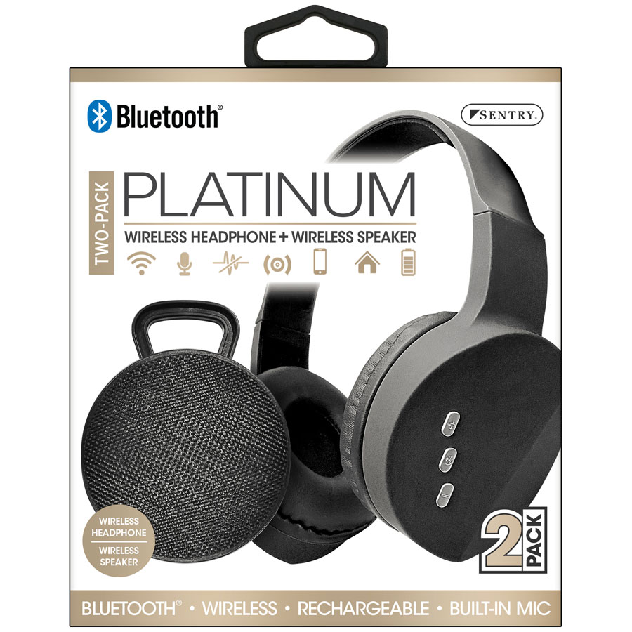 Platinum Bluetooth Headphone Speak A A Global Industries