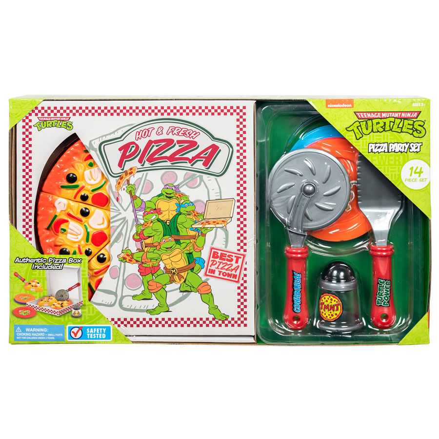 TMNT Pizza Party Playset 32pcs | A&A Global Industries