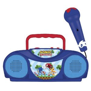 LI2000-Sonic Boombox Radio Karaoke Set