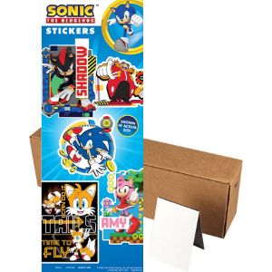 SON1FOL-Sonic The Hedgehog Stickers in Folders 300pcs