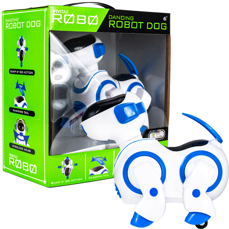 Vivitar robo top dancing robot dog