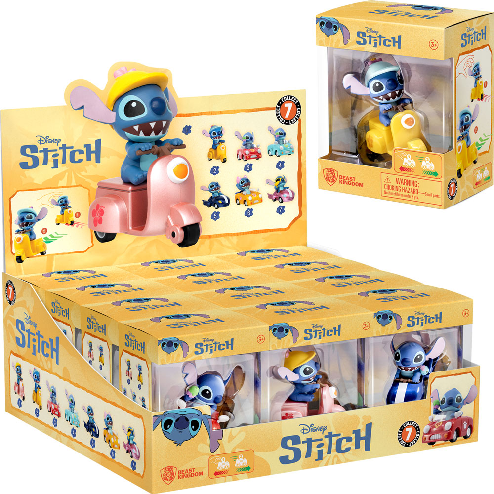 Stitch Zoom Hero Pullback Racer | A&A Global Industries