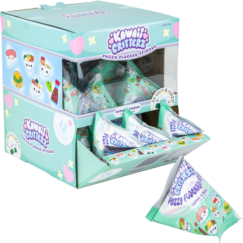 Kawaii Critterz Flocked Sushi and Ramen | A&A Global Industries