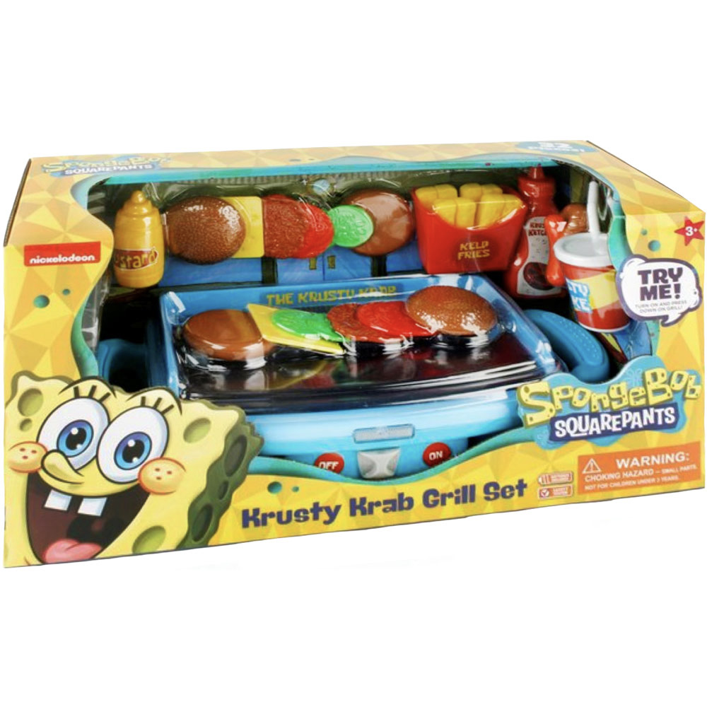 SpongeBob Squarepants Krabby Patty Cook sold Playset