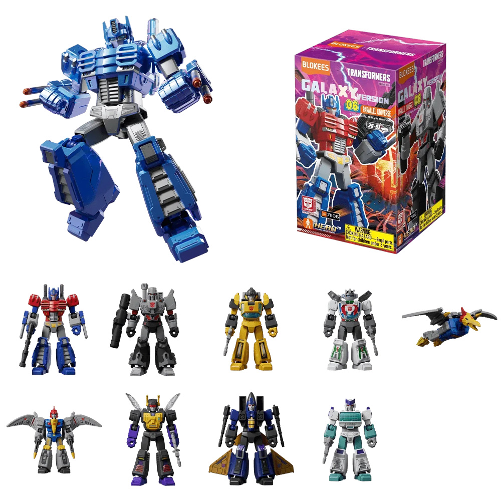 Transformers  Galaxy Version Figure Blind Box (9pcs)