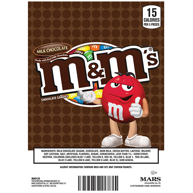 M&M's Peanut - Case  A&A Global Industries