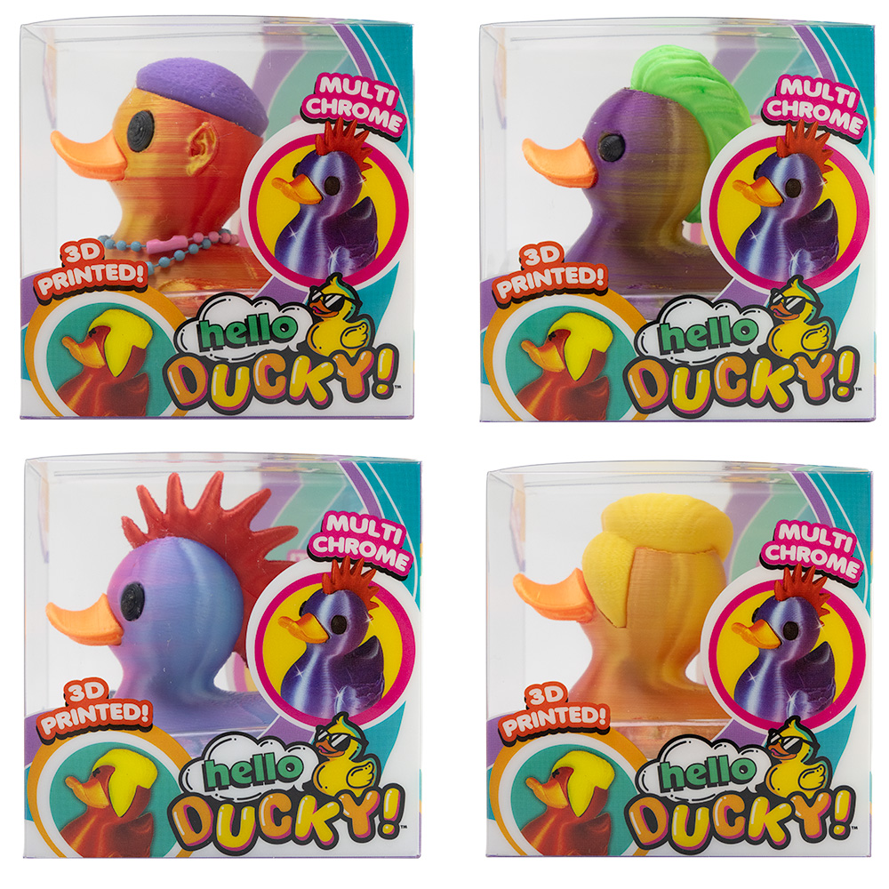 Punky Duck 3D Asst (24pcs)